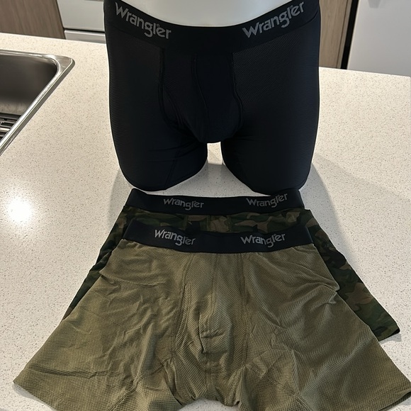 Men’s Wrangler Mesh boxer briefs 3 pack - Picture 2 of 14